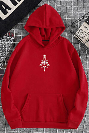Uyguntarz Unisex Skullcracked Baskılı Sweatshirt