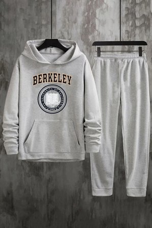 Unisex Berkeley Baskılı Eşofman Takımı