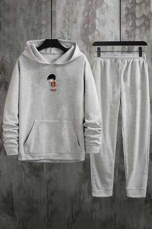 Unisex Chen Üzümlü Kekim Eşofman Takımı