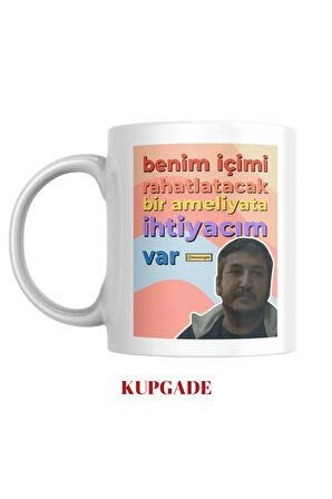 Gibi Dizi Replik Baskılı Kupa
