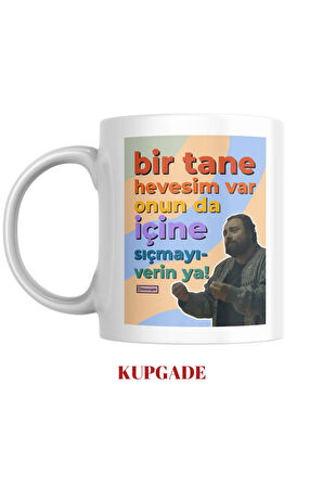 Gibi Dizi Replik Baskılı Kupa