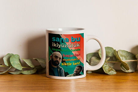 Gibi Dizi Replik Baskılı Kupa Bardak