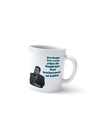 Gibi Yılmaz Sözlü Baskılı Kupa Bardak