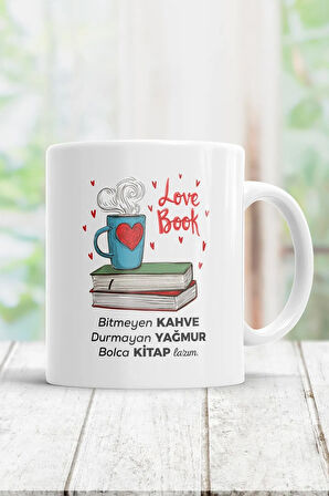 Love Book Kupa Bardak