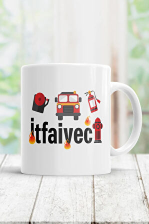 Itfaiyeci Kupa Bardak