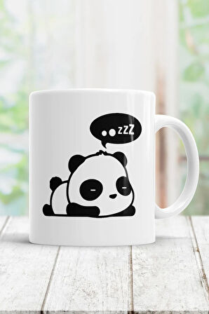 Uykucu Panda Kupa Bardak