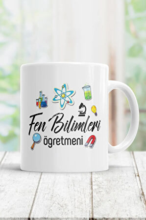 Fen Bilimleri Öğretmeni Kupa Bardak