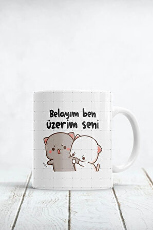 Belayım Ben Üzerim Seni Baskılı Kupa Bardak