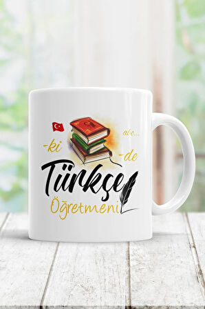Türkçe Öğretmeni Kupa Bardak
