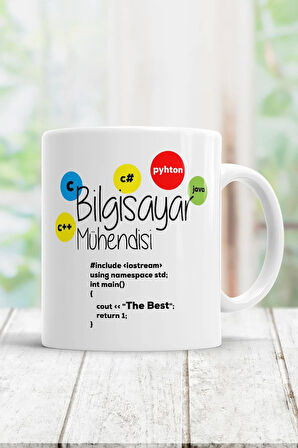 Bilgisayar Mühendisi Kupa Bardak