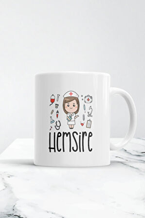 Hemşire Kupa Bardak