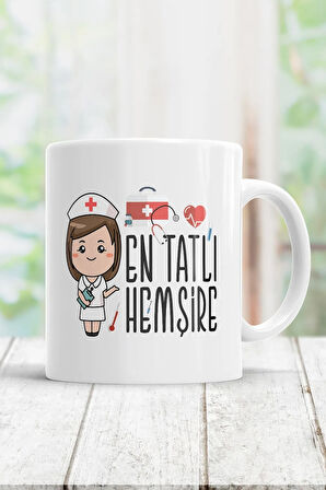 En Tatlı Hemşire Kupa Bardak