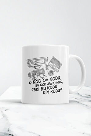 Esprili Yazılımcı Kupa Bardak