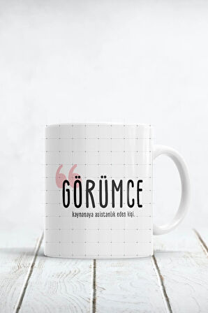 Görümce Baskılı Kupa Bardak