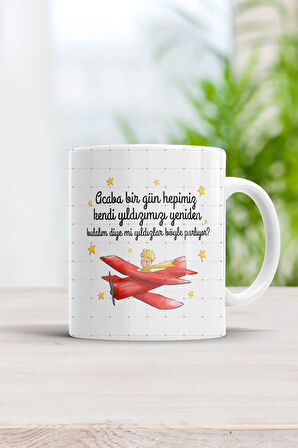 Küçük Prens Parlayan Yıldız Kupa Bardak