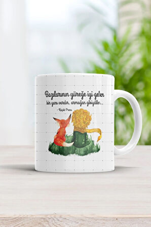 Küçük Prens Yüreğe Iyi Gelen Armağan Gibiydiler Kupa Bardak