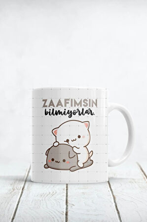 Zaafımsın Bilmiyorlar Baskılı Kupa Bardak