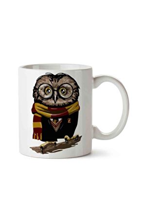 Harry Potter Hedwig Baykuş Porselen Kupa Bardak