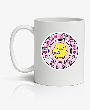 Bad Bitch Baskılı Kupa Bardak