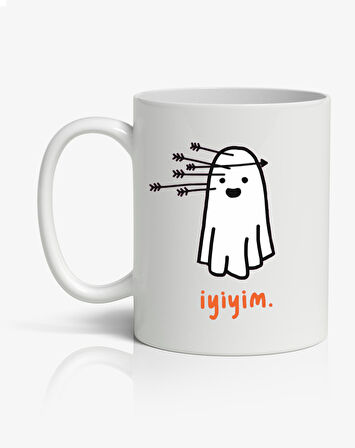 İyiyim Baskılı Kupa Bardak