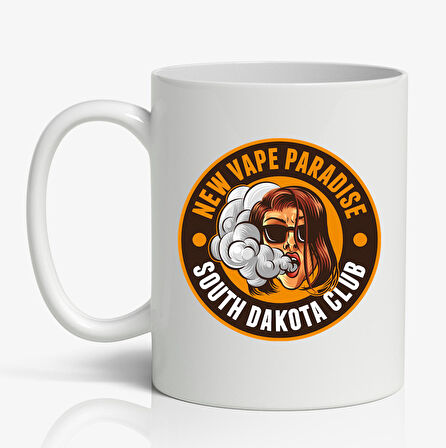 Vape Paradise Baskılı Kupa Bardak