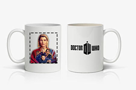 Doctor Who Baskılı Kupa Barkdak