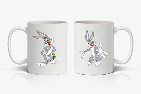 Bugs Bunny Baskılı Kupa Bardak