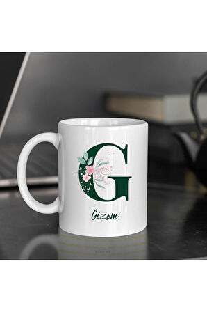 Kişiye Özel Harfli Baskılı Kupa Bardak