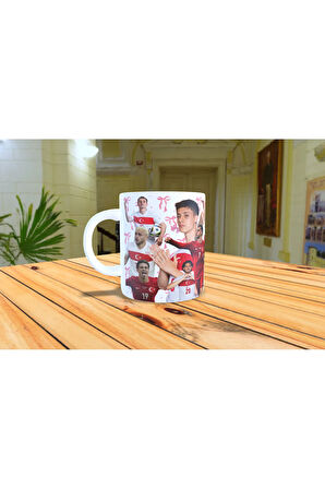 Milli Takım Mix Porselen Baskılı Kupa Bardak