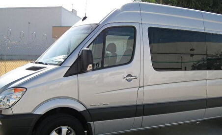 Mercedes Sprinter W906 Krom Kapı Kolu 4 Kapı 8 Prç. (Çift Delik) P.Çelik 2006-2018 Arası