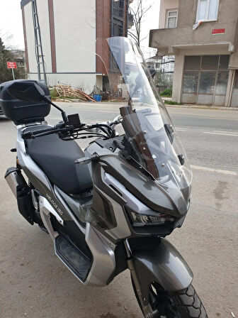 MOTOCAM Kral Arneb 150 Siperlik Ön Cam 2023-2025 Model 75cm Şeffaf Renkli 4mm UZUN CAM