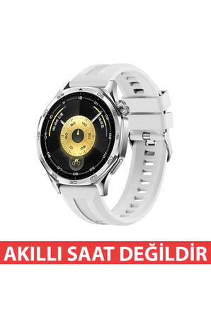Huawei GT 7 Pro / GT 6 Pro / GT 5 Pro 46mm Uyumlu 22mm Tokalı Çizgi Desen Silikon Kordon