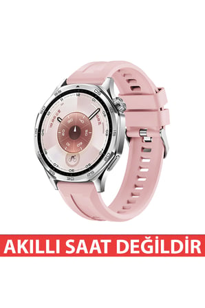 Huawei Watch Gt2 Gt2e Gt3 Gt4 Gt 5 Gt6 Gt7 Pro Se Elite 46mm Uyumlu 22mm Tokalı Çizgi Desen Silikon Kordon