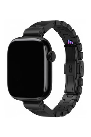 Apple Watch 12-11-10 42mm 6 7 8 9 10 Se Uyumlu 38-40-41mm Slim Baklalı Paslanmaz Çelik Kordon