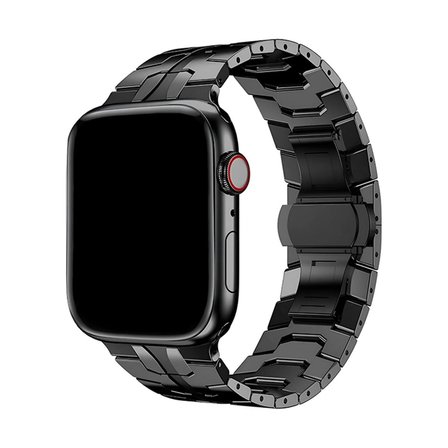 Apple Watch 11 10 9 8 7 6 SE Ultra Uyumlu 42 44 45 46 49mm Titanyum Metal Paslanmaz Çelik Kordon Kayış