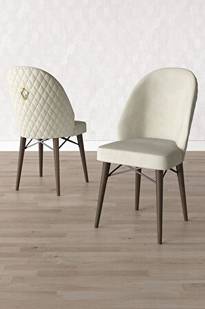 Calvin Meşe Desen 80x132 MDF Açılabilir Mutfak Masası Takımı 6  Sandalye