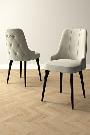 Clara Siyah Mermer Desen 80x132 Açılabilir Mdf Masa Yemek Odası Takımı,Mutfak Takımı 4 Adet Sandalye