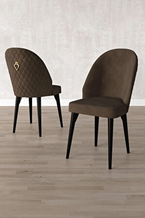 Daisy Siyah Mermer Desen 80x132 Açılabilir MDF Mutfak Masa Takımı 4 Sandalye
