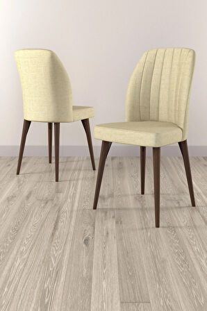 Elis Barok Desen 80x132 Açılabilir Yemek Odası Takımı 4  Sandalye