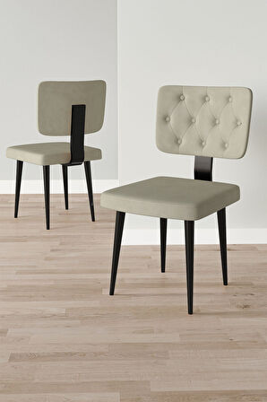 Lars Siyah Mermer 80x132 Açılabilir Mdf Masa Yemek Odası Takımı,Mutfak Takımı 4 Adet Sandalye