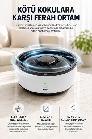 Küllük Duman Temizlenebilir Elektronik Pilli