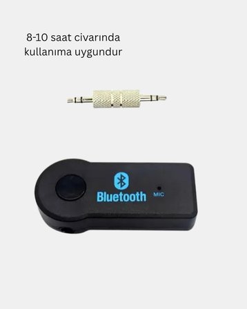 Car Bluetooth Aux Oto Mp3 Player Kablosuz Müzik Görüşme