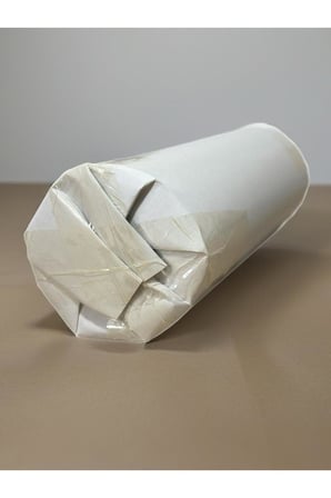 Ekstra 100 x 150 Cm lüks krome çeyiz paket Ambalaj Kağıdı önü beyaz arkası gri 20 Adet