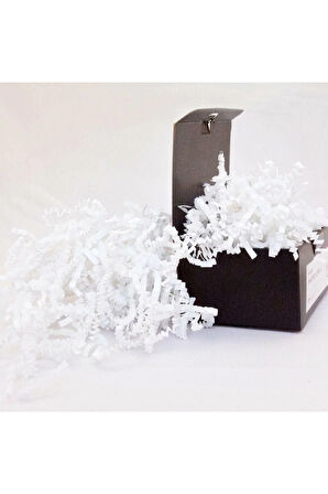 beyaz 500 Gr kırpık kağıt, Z Zigzag, Süs hediye kutu dolgu kağıt Kırpık Kutu İçi Süsleme