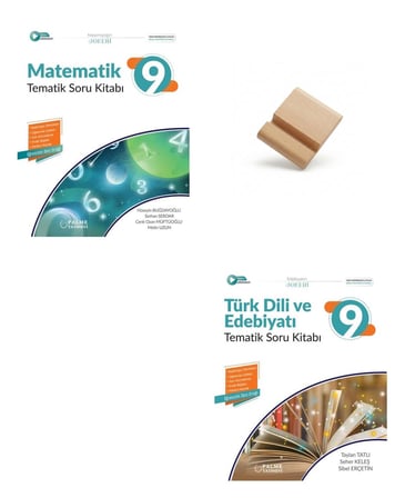 Palme 9. Sınıf 2027 MAARİF Matematik ve Edebiyat Tematik Soru Bankası + Telefon Standı