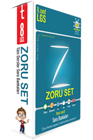 8. Sınıf Zoru Bankası Tüm Dersler Seti