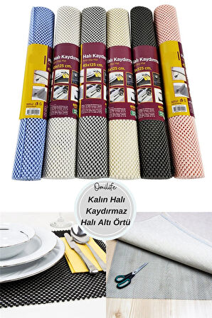Çok Renkli Kalın Halı Kaydırmaz Halı Altı Örtü