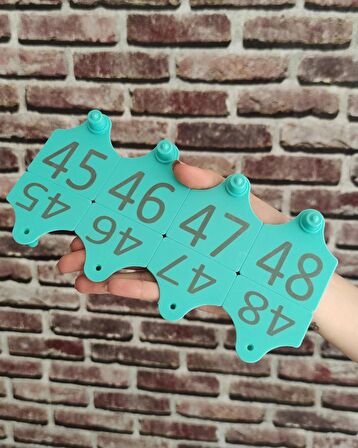 375 Adet Büyükbaş Kulak Küpesi Standart Boy