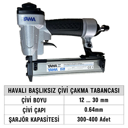 Yama YAT-P630-DC403 Havalı Başlıksız Çivi Çakma Tabancası