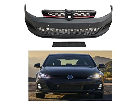 Volkswagen Golf 7,5 2017-2020 Gti Ön Tampon ve Panjur Seti